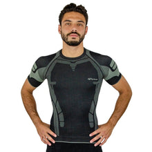 PLAYERA TECNICA CON MANGA CORTA, COMPRESION MEDIA Y TECNOLOGIA FIBRAS INTELIGENTES PL-1-00049