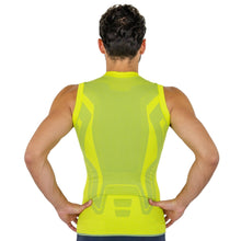 PLAYERA TECNICA SIN MANGAS, CON COMPRESION MEDIA Y TECNOLOGIA FIBRAS INTELIGENTES PL-1-00050