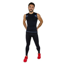 PLAYERA SIN MANGAS, CON COMPRESION MEDIA Y TECNOLOGIA FIBRAS INTELIGENTES PL-1-00058