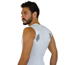 PLAYERA SIN MANGAS, CON COMPRESION MEDIA Y TECNOLOGIA FIBRAS INTELIGENTES PL-1-00070