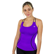 TANK TOP CON DOBLE TIRANTE ENTRELAZADOS EN HOMBROS Y ESPALDA TN-2-0048D