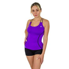 TANK TOP CON DOBLE TIRANTE ENTRELAZADOS EN HOMBROS Y ESPALDA TN-2-0048D