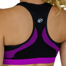 TOP SEAMLESS DE ENTRENAMIENTO DE MEDIA COMPRESION CON PRETINA CONTRASTANTE TO-2-00083