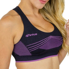 TOP SEAMLESS DE ENTRENAMIENTO DE MEDIA COMPRESION CON PRETINA CONTRASTANTE TO-2-00099