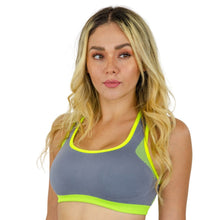 TOP SEAMLESS DE ENTRENAMIENTO DE MEDIA COMPRESION CON PRETINA CONTRASTANTE TO-2-00132