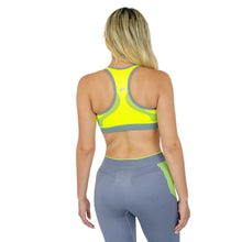 TOP SEAMLESS DE ENTRENAMIENTO DE MEDIA COMPRESION CON PRETINA CONTRASTANTE TO-2-00133