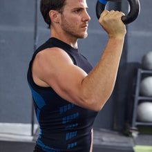 PLAYERA TECNICA SIN MANGAS, CON COMPRESION ALTA Y TECNOLOGIA FIBRAS INTELIGENTES PL-1-00034