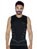PLAYERA TECNICA SIN MANGAS, CON COMPRESION ALTA Y TECNOLOGIA FIBRAS INTELIGENTES PL-1-00034