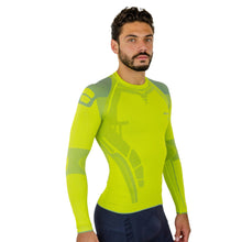 PLAYERA TECNICA CON MANGA LARGA, COMPRESION MEDIA Y TECNOLOGIA FIBRAS INTELIGENTES PL-1-00048