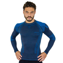 PLAYERA TECNICA CON MANGA LARGA, COMPRESION MEDIA Y TECNOLOGIA FIBRAS INTELIGENTES PL-1-00048