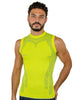 PLAYERA TECNICA SIN MANGAS, CON COMPRESION MEDIA Y TECNOLOGIA FIBRAS INTELIGENTES PL-1-00050