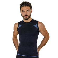 PLAYERA SIN MANGAS, CON COMPRESION MEDIA Y TECNOLOGIA FIBRAS INTELIGENTES PL-1-00058