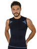 PLAYERA SIN MANGAS, CON COMPRESION MEDIA Y TECNOLOGIA FIBRAS INTELIGENTES PL-1-00058