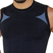 PLAYERA SIN MANGAS, CON COMPRESION MEDIA Y TECNOLOGIA FIBRAS INTELIGENTES PL-1-00058