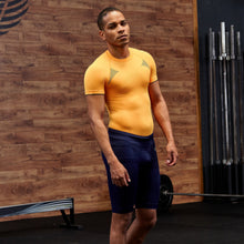 PLAYERA CON MANGA CORTA, COMPRESION MEDIA Y TECNOLOGIA FIBRAS INTELIGENTES PL-1-00068