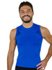 PLAYERA SIN MANGAS, CON COMPRESION MEDIA Y TECNOLOGIA FIBRAS INTELIGENTES PL-1-00070