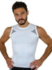 PLAYERA SIN MANGAS, CON COMPRESION MEDIA Y TECNOLOGIA FIBRAS INTELIGENTES PL-1-00070