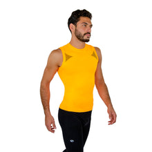 PLAYERA SIN MANGAS, CON COMPRESION MEDIA Y TECNOLOGIA FIBRAS INTELIGENTES PL-1-00070