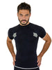 PLAYERA CON MANGA CORTA, CON COMPRESION MEDIA Y TECNOLOGIA FIBRAS INTELIGENTES PL-1-00170