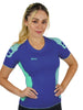 PLAYERA TECNICA DE MANGA CORTA CON CUELLO V, ALTA COMPRESION Y FIBRAS INTELIGENTES PL-2-00017