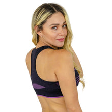 TOP SEAMLESS DE ENTRENAMIENTO DE MEDIA COMPRESION CON PRETINA CONTRASTANTE TO-2-00099